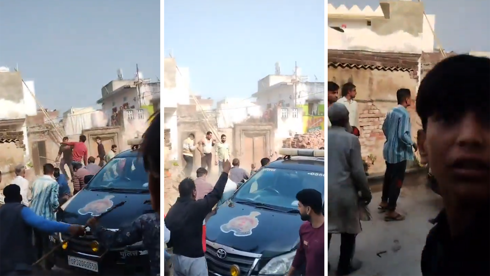 Meerut News: मेरठ के रुहासा गांव में बस-टेंपो चालक विवाद ने ली हिंसक झड़प का रूप, एक दर्जन लोग घायल