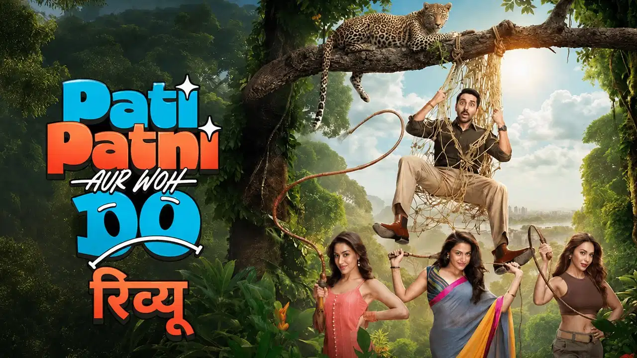 Pati Patni Aur Woh 2 Review: कॉमेडी, कन्फ्यूजन और मनोरंजन का डबल डोज, कैसी लगी आयुष्मान खुराना की फिल्म? Pati Patni Aur Woh 2 Review: कॉमेडी, कन्फ्यूजन और मनोरंजन का डबल डोज, कैसी लगी आयुष्मान खुराना की फिल्म?