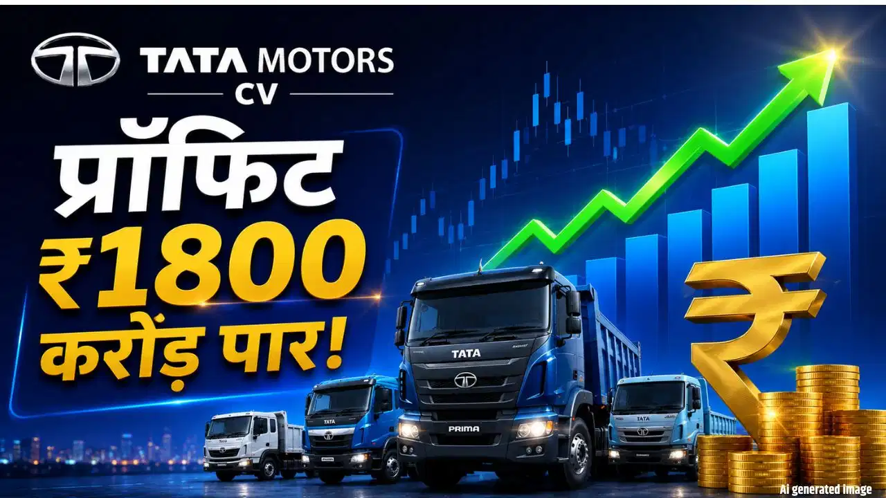 Tata Motors CV के मुनाफे में 35% की जोरदार बढ़त, निवेशकों के लिए डिविडेंड का ऐलान Tata Motors CV के मुनाफे में 35% की जोरदार बढ़त, निवेशकों के लिए डिविडेंड का ऐलान