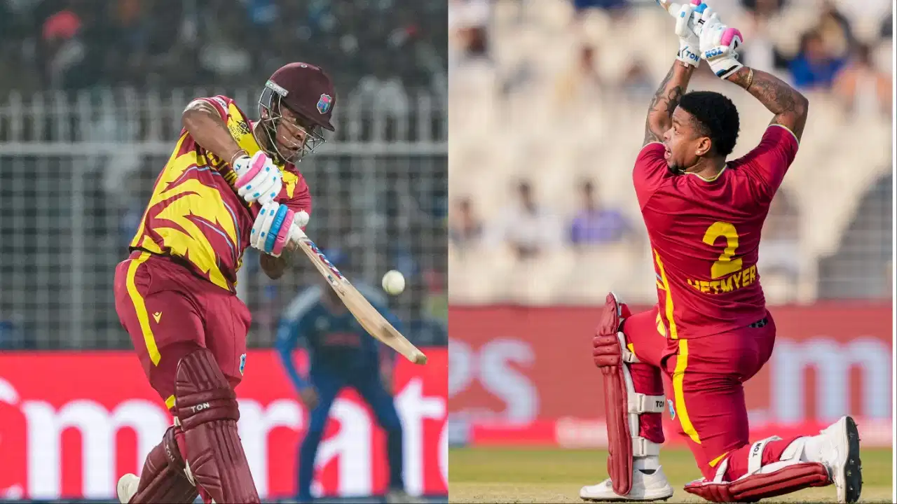 WI vs NZ: हेटमायर-रदरफोर्ड की तूफानी बल्लेबाजी, 9 छक्कों से वेस्टइंडीज ने न्यूजीलैंड को 5वें वनडे में चटाई धूल WI vs NZ: हेटमायर-रदरफोर्ड की तूफानी बल्लेबाजी, 9 छक्कों से वेस्टइंडीज ने न्यूजीलैंड को 5वें वनडे में चटाई धूल