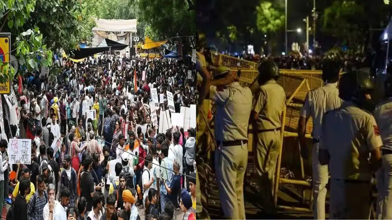 जंतर-मंतर हिंसा मामला: छात्रों पर दर्ज केस अब भी बरकरार, दिल्ली पुलिस को सरकार के फैसले का इंतजार
