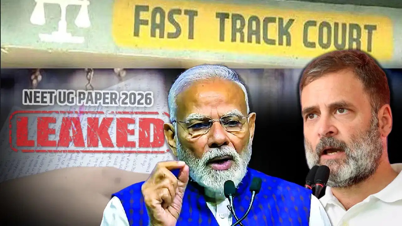 PM मोदी के ‘फास्ट ट्रैक’ ऐलान पर राहुल गांधी का तीखा हमला, बोले- युवाओं का भविष्य आपने ही बर्बाद किया PM मोदी के ‘फास्ट ट्रैक’ ऐलान पर राहुल गांधी का तीखा हमला, बोले- युवाओं का भविष्य आपने ही बर्बाद किया