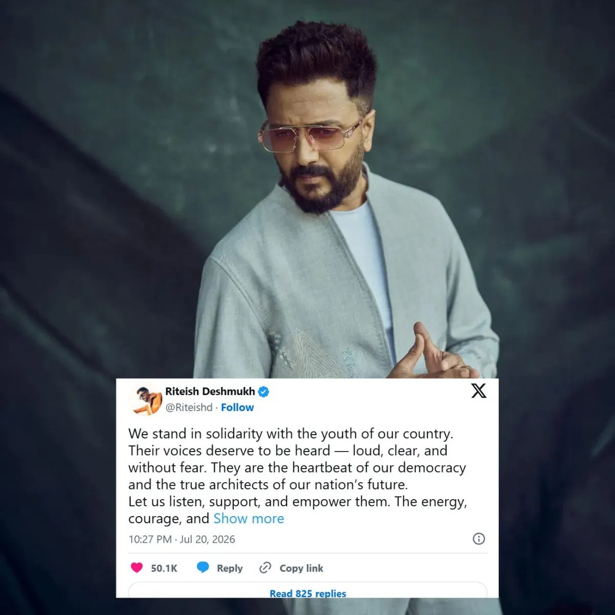 Celebrity Reaction On NEET Protest: रितेश देशमुख से एल्विश यादव तक, छात्रों पर लाठीचार्ज को लेकर सेलेब्स ने क्या कहा? Celebrity Reaction On NEET Protest: रितेश देशमुख से एल्विश यादव तक, छात्रों पर लाठीचार्ज को लेकर सेलेब्स ने क्या कहा?