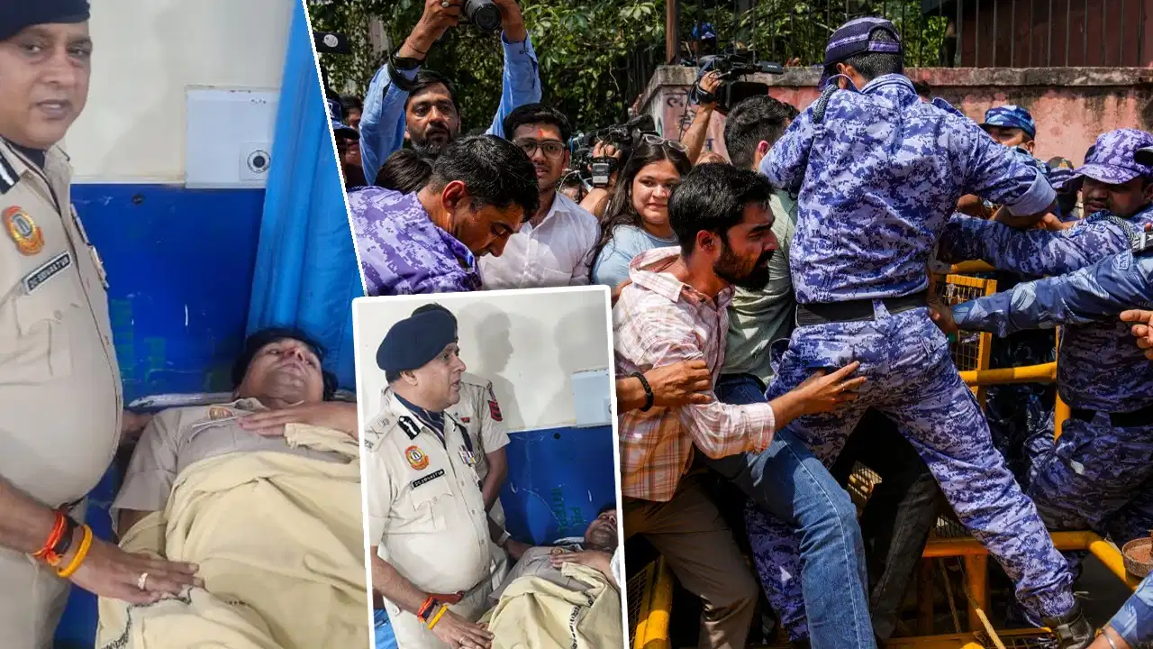दिल्ली छात्र आंदोलन में बढ़ी हिंसा! पुलिस पर पथराव और झड़पों के बीच उठे कई बड़े सवाल