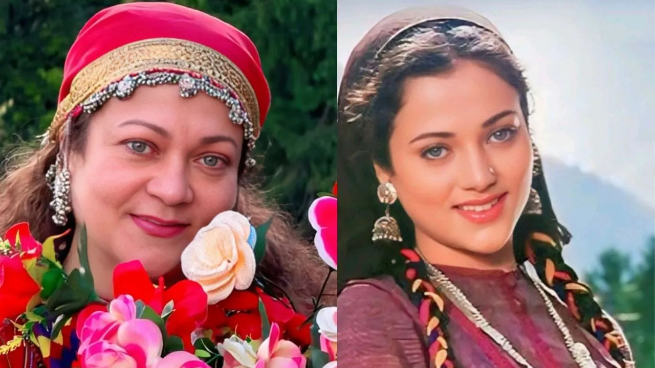 Mandakini Himachal Photo: हिमाचल की वादियों में छाया मंदाकिनी का खूबसूरत अंदाज, पारंपरिक हिमाचली पहनावे में जीता फैंस का दिल Mandakini Himachal Photo: हिमाचल की वादियों में छाया मंदाकिनी का खूबसूरत अंदाज, पारंपरिक हिमाचली पहनावे में जीता फैंस का दिल