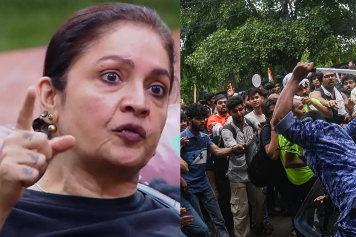 दिल्ली यूनिवर्सिटी की एडवाइजरी पर भड़कीं पूजा भट्ट, जंतर-मंतर प्रदर्शन से दूर रहने की सलाह पर उठाए सवाल दिल्ली यूनिवर्सिटी की एडवाइजरी पर भड़कीं पूजा भट्ट, जंतर-मंतर प्रदर्शन से दूर रहने की सलाह पर उठाए सवाल