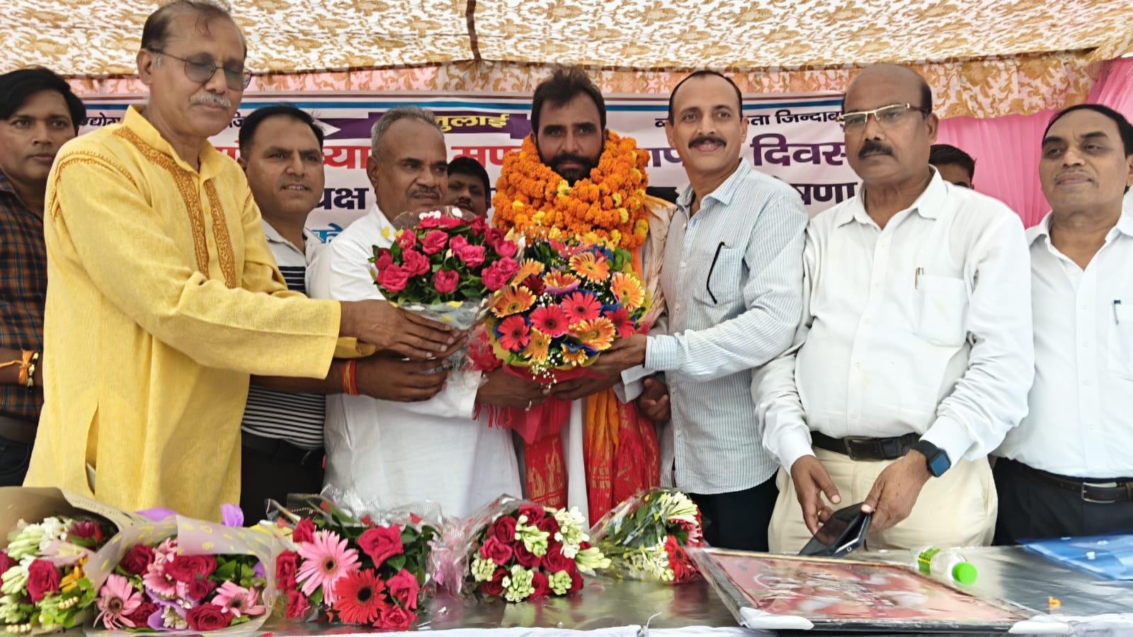 संयुक्त उद्योग व्यापार मंडल के राष्ट्रीय अध्यक्ष पद पर अंजनी कुमार पांडे निर्विरोध निर्वाचित हुए
