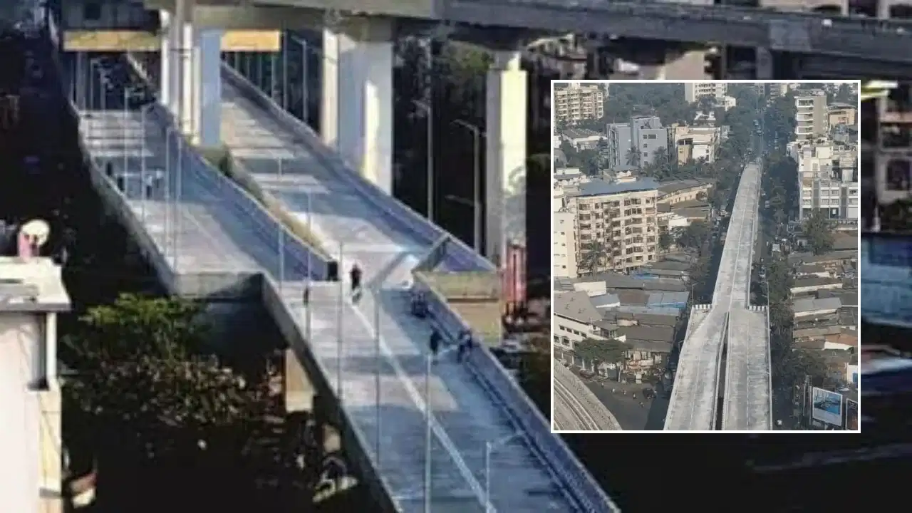 भायंदर के बॉटल नेक ब्रिज पर पहला हादसा, सुरक्षा इंतजामों पर उठे सवाल भायंदर के बॉटल नेक ब्रिज पर पहला हादसा, सुरक्षा इंतजामों पर उठे सवाल