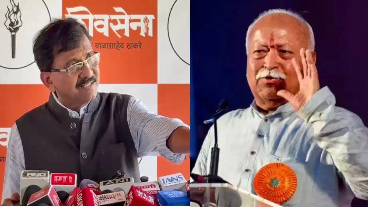उद्धव ठाकरे के ‘रामरक्षा’ आंदोलन में शामिल होने का न्योता, संजय राउत ने RSS प्रमुख मोहन भागवत को भेजा निमंत्रण