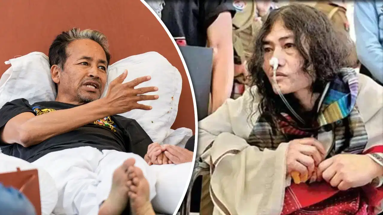 सोनम वांगचुक की भूख हड़ताल जारी, सरकार नहीं मानी तो क्या होगा? इरोम शर्मिला जैसे आंदोलन की फिर चर्चा सोनम वांगचुक की भूख हड़ताल जारी, सरकार नहीं मानी तो क्या होगा? इरोम शर्मिला जैसे आंदोलन की फिर चर्चा