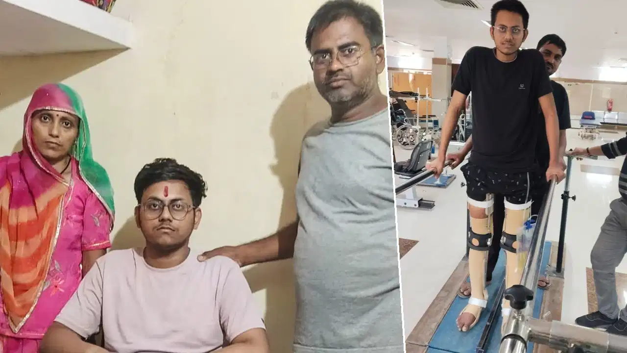 स्पाइनल इंजरी भी नहीं रोक सकी उड़ान, पाली के आदित्य वैष्णव ने NEET 2026 में हासिल की 9483वीं रैंक