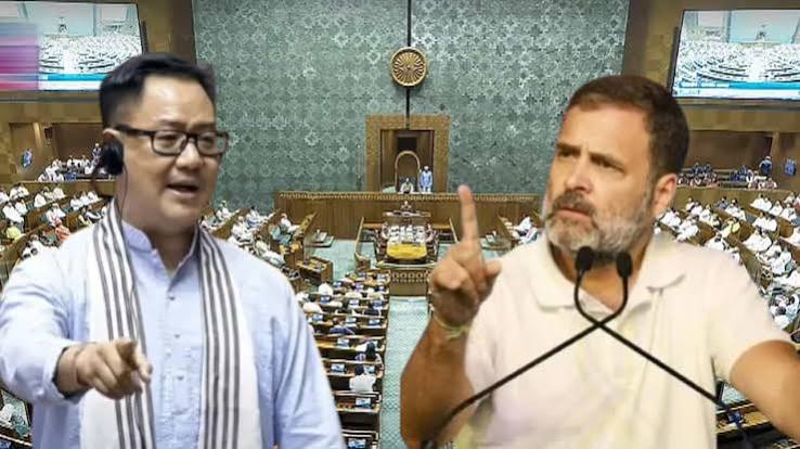 रिजिजू का तंज या तारीफ? महिला आरक्षण पर राहुल गांधी के लिए ऐसा क्या बोले?