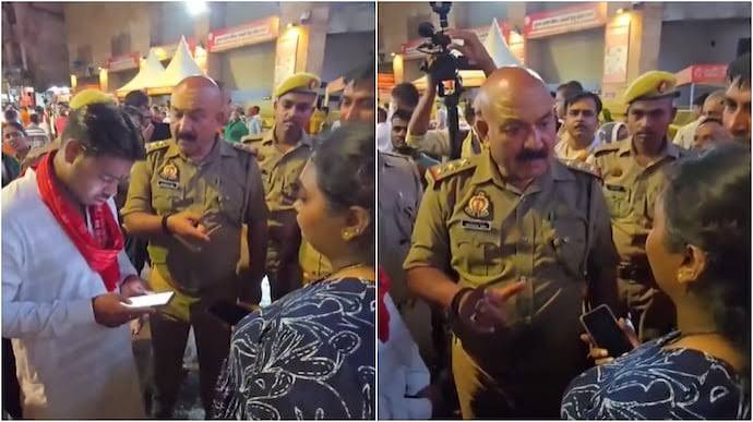 काशी विश्वनाथ मंदिर में दर्शन के नाम पर ठगी, कर्नाटक से आए परिवार से 4 हजार रुपये ऐंठे, पुलिस ने दिलाए वापस काशी विश्वनाथ मंदिर में दर्शन के नाम पर ठगी, कर्नाटक से आए परिवार से 4 हजार रुपये ऐंठे, पुलिस ने दिलाए वापस